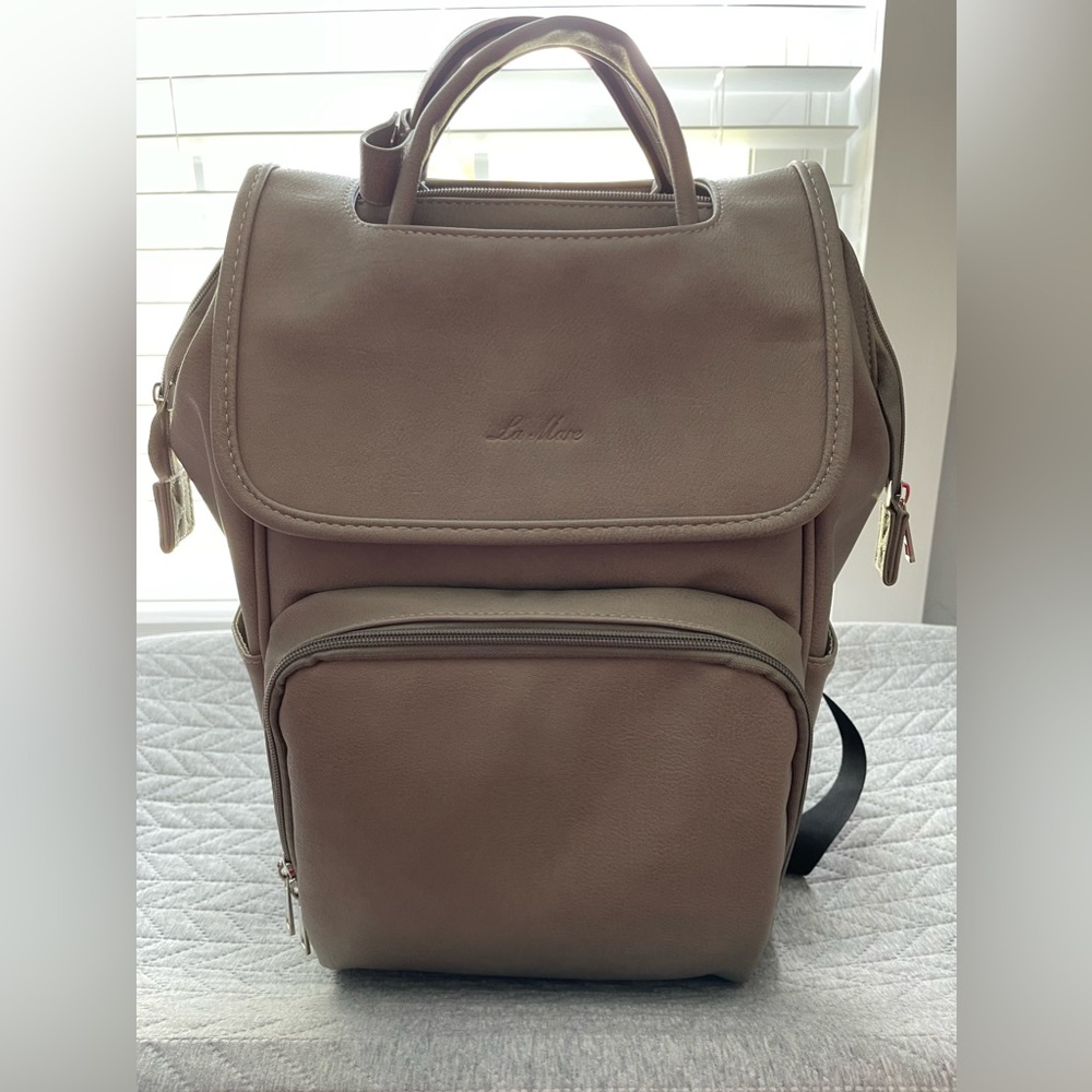 Le Mare Brand New Grey Diaper Bag